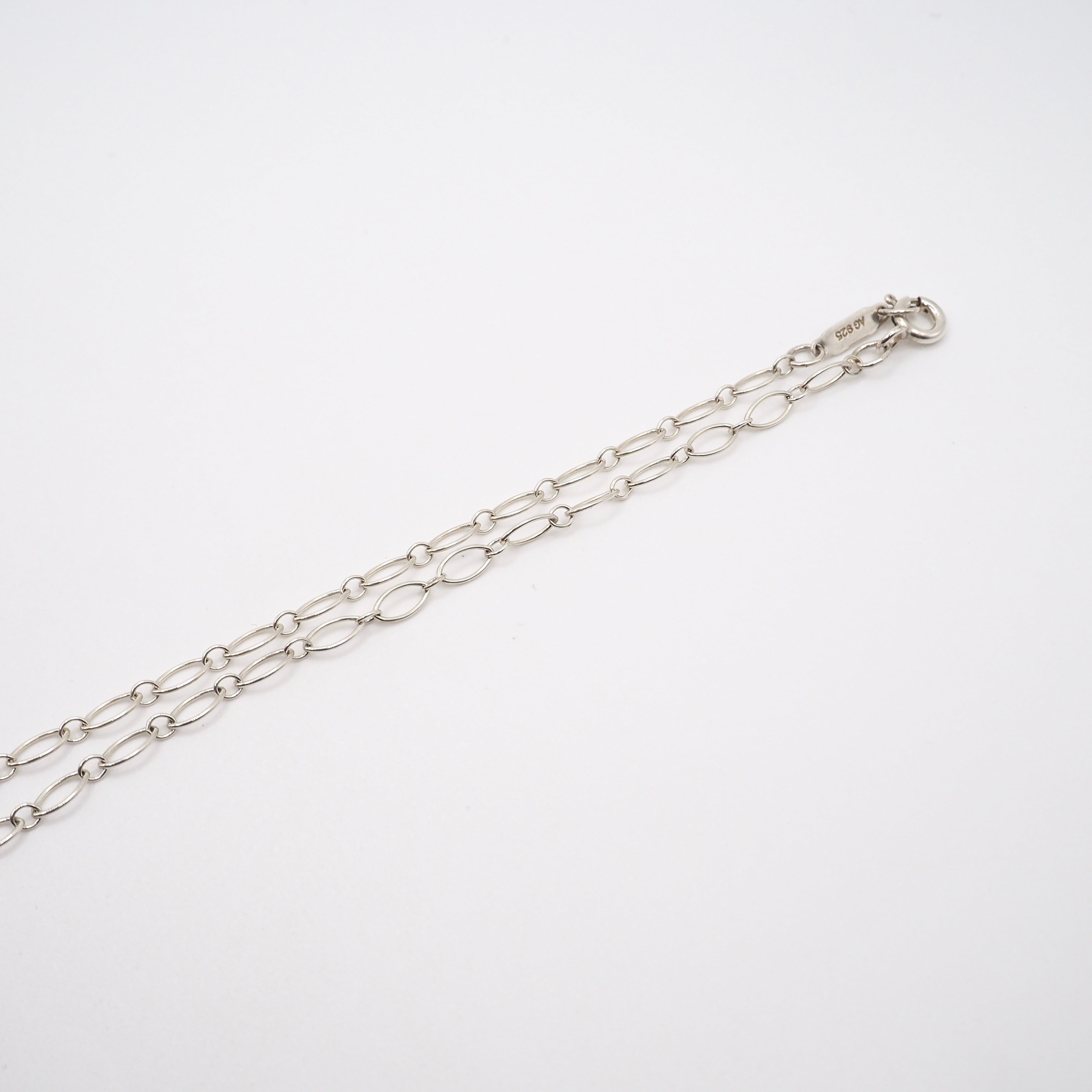 Tiffany & Co. オーバルループ ネックレス シルバー純正チェーン