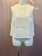 Tulli Top コットントップス ホワイト 2サイズ madiva