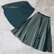 社交ダンス 衣装 スタンダード スカート レッスンウェア レディース 緑 COMME CA コムサ グリーン系 レース 透け感 練習着 フォーマル おしゃれ フレア スカート ストレッチ 大人 女性用 ダンスウェア 発表会 練習用 合わせやすい 着心地 良い 上品 普段使い コーディネート 体型カバー 軽量 シンプル デザイン エレガント