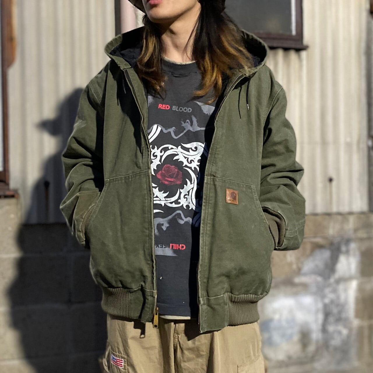 カーハート carhartt ダックパーカーアクティブジャケット