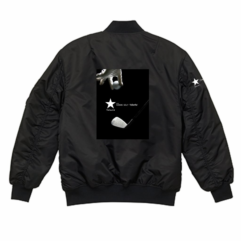 （両面印刷）United Athle タイプ MA-1 ジャケット（中綿入）