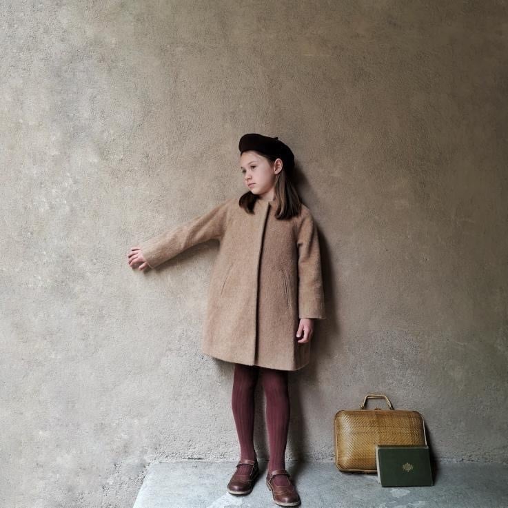 未使用 Stellina Bianca coat ベージュ 3Y-