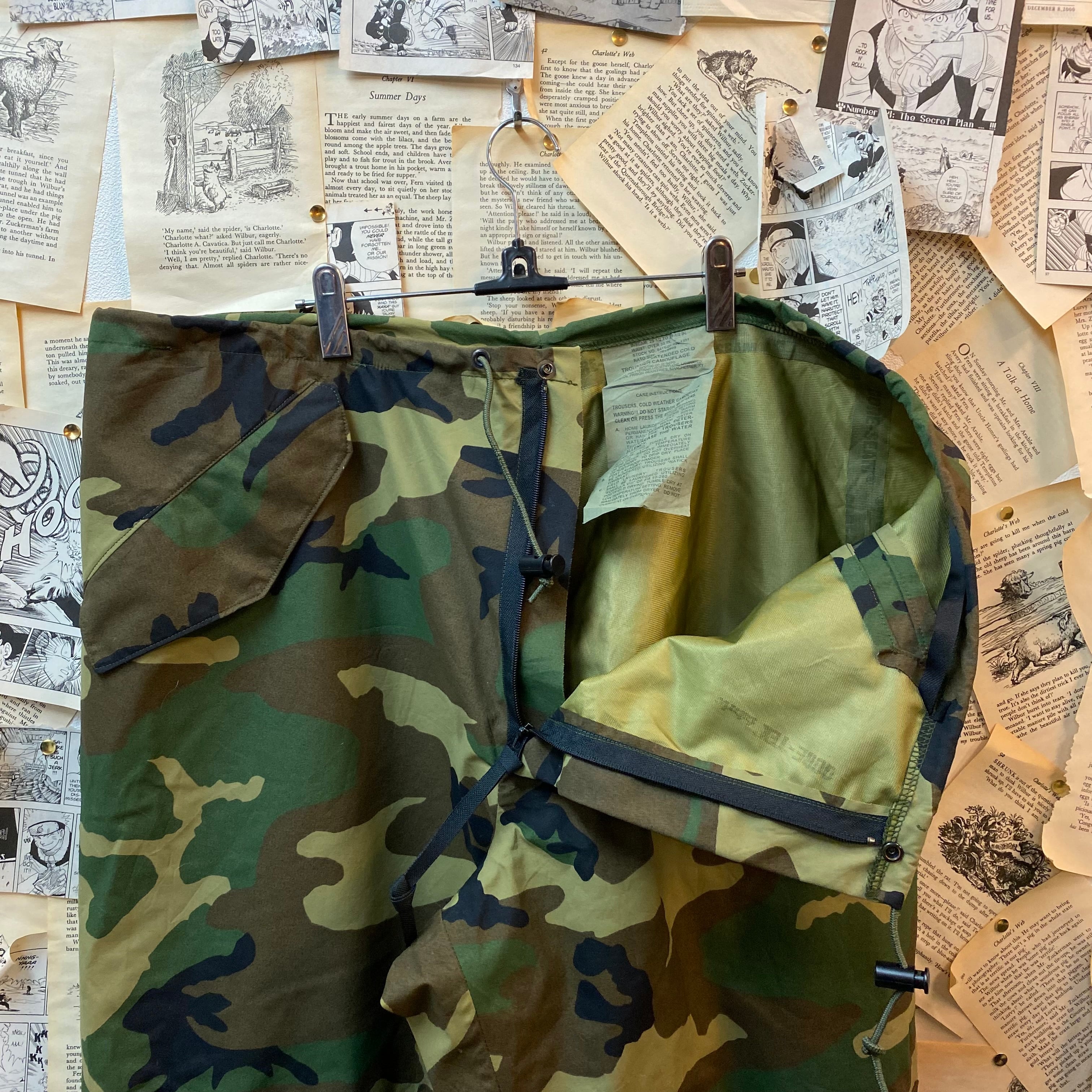 00年代 米軍 US.ARMY GORE-TEX ウッドランドカモ 迷彩柄 ミリタリーパンツGORE-SEAM