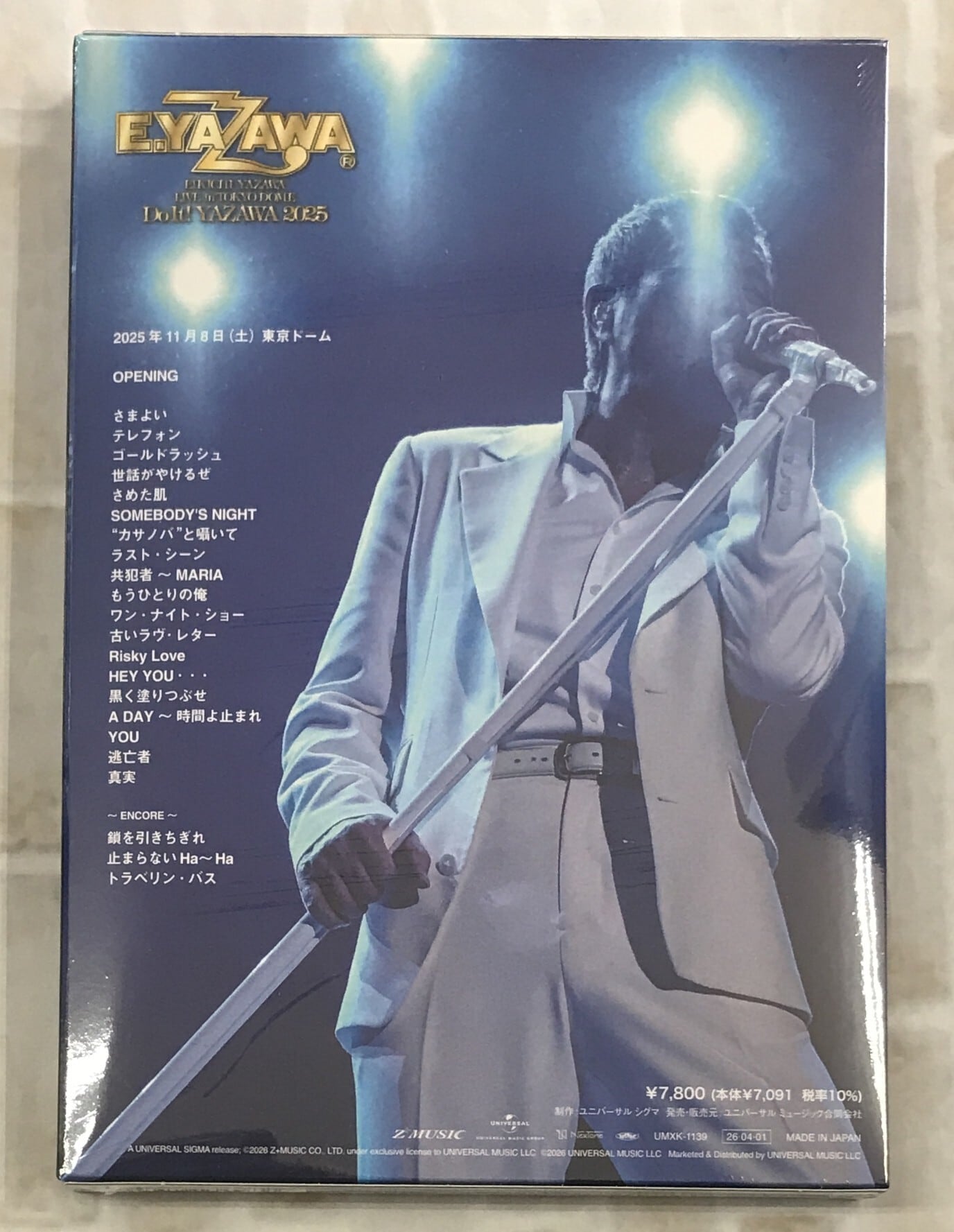 矢沢永吉 / EIKICHI YAZAWA LIVE in TOKYO DOME「Do It！YAZAWA 2025