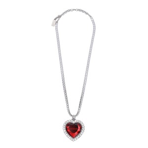 【VETEMENTS】CRYSTAL HEART NECKLACE