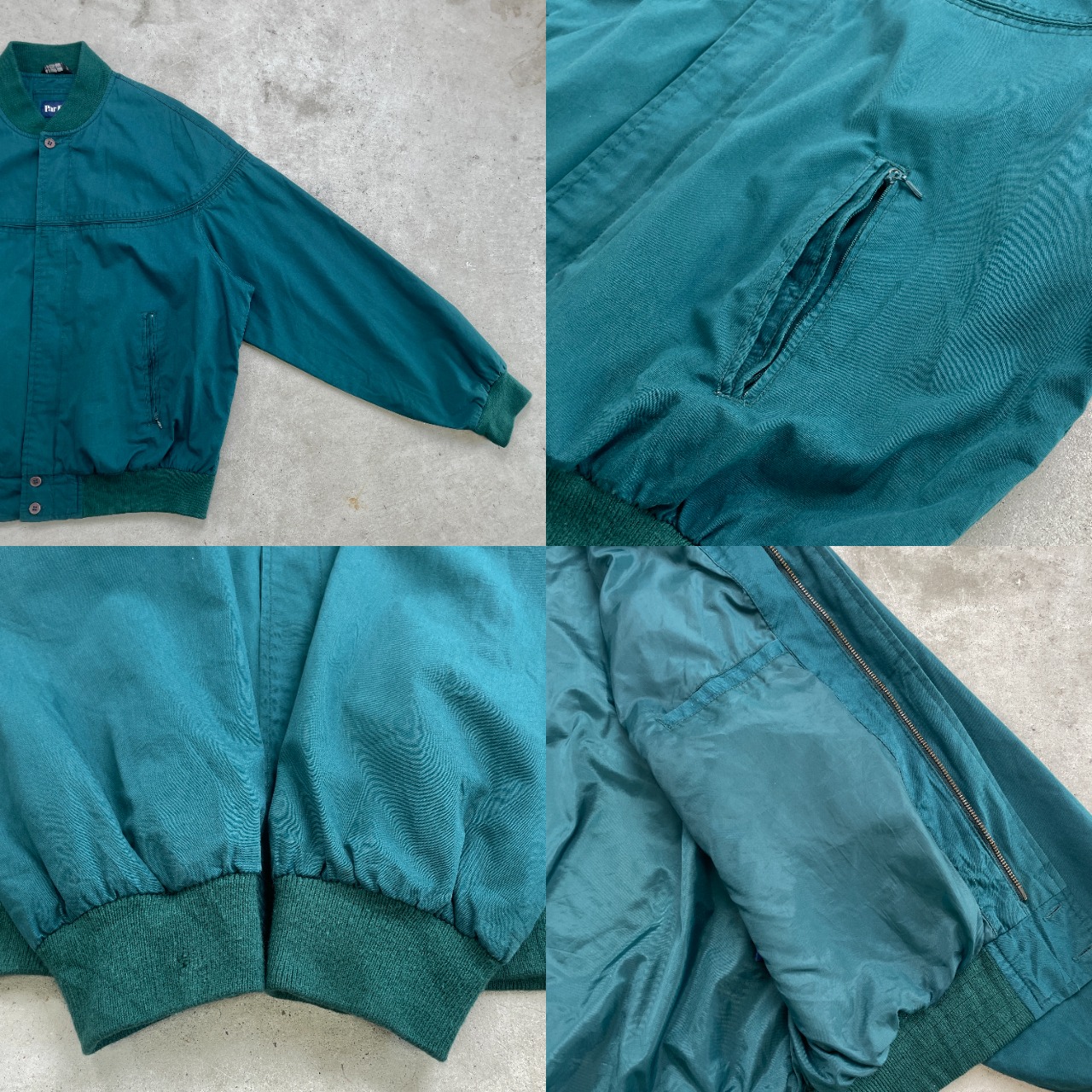 90年代 Par Four カップショルダー ダービージャケット メンズXL 古着 