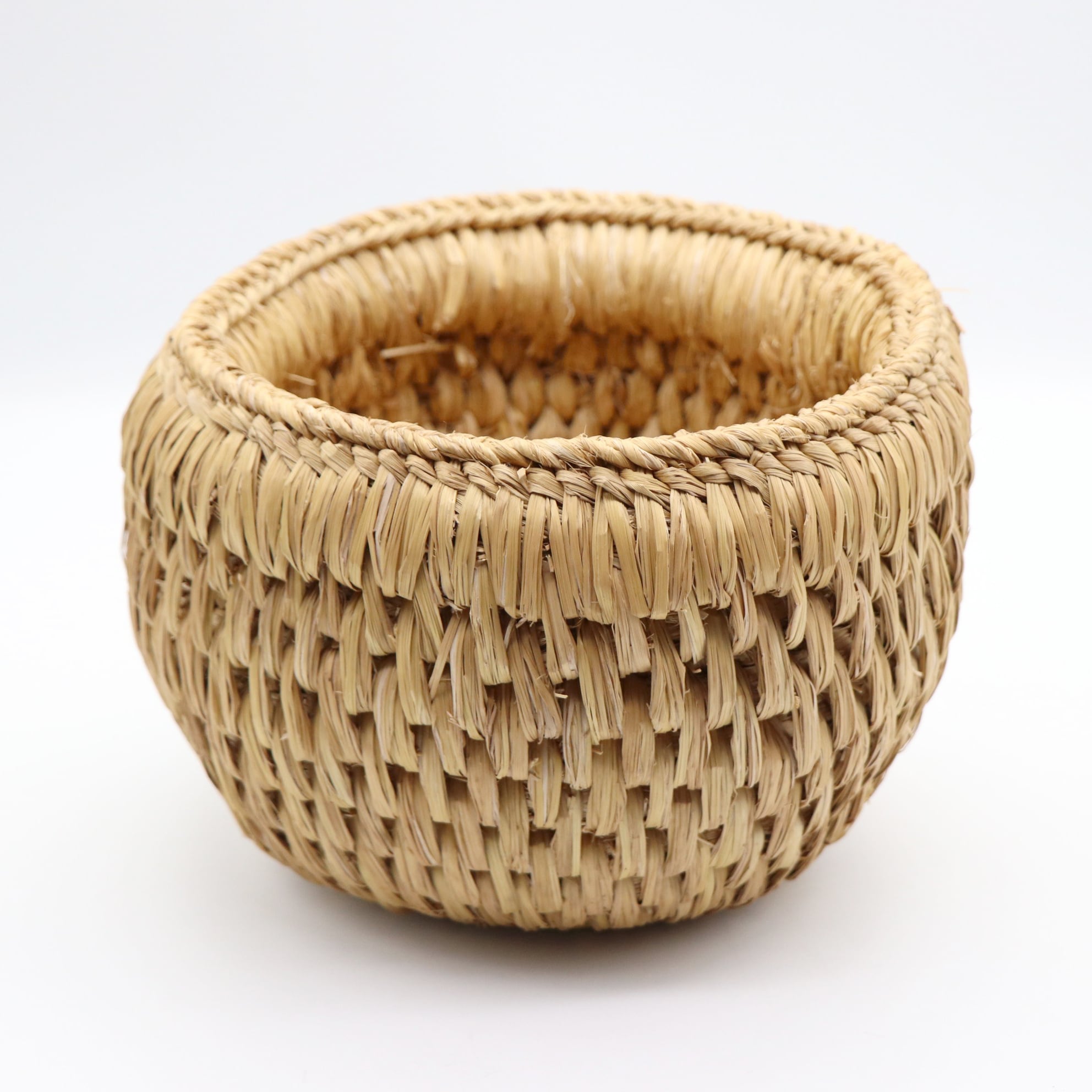 古い 藁細工 わら細工 えんつこ いずめこ 明治から大正 美品 珍品 藁かご・飯詰籠・えんつこ・いづめこ・伝統工芸・No.220709-06