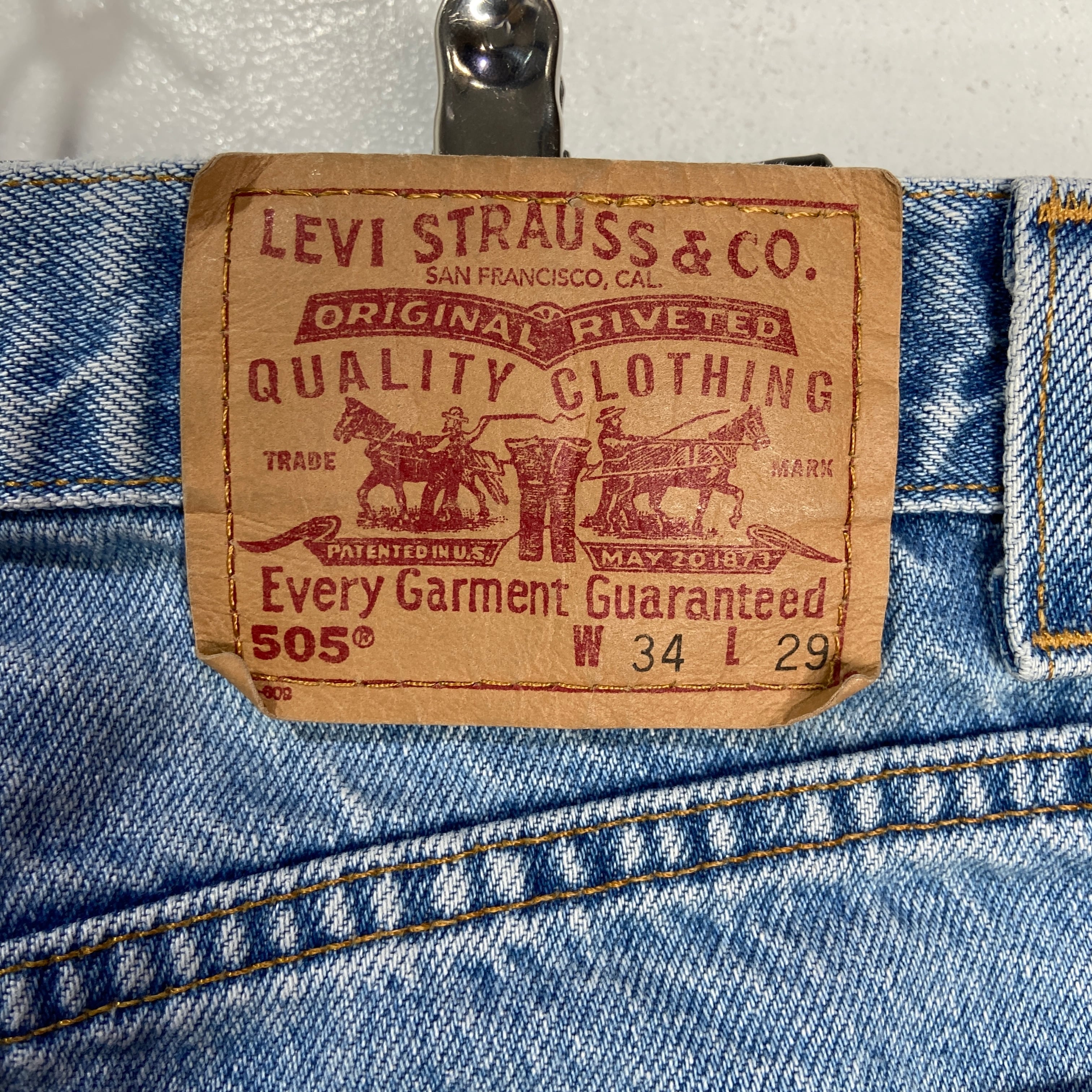 送料無料』90s Levi's リーバイス 505 デニムパンツ アイス 送料無料』90s Levi's リーバイス 505 デニムパンツ アイス