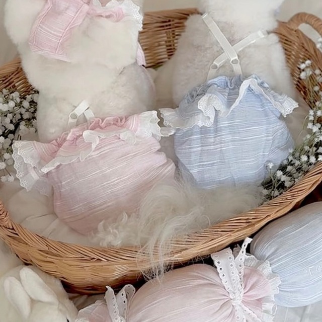 【予約】Bebe diaper pants〈2color〉  / TODLEY   韓国犬服