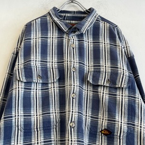 used check l/s shirts SIZE:XL