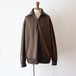 Ujoh " Half ZIP Pullover ( Chestnut Brown )"