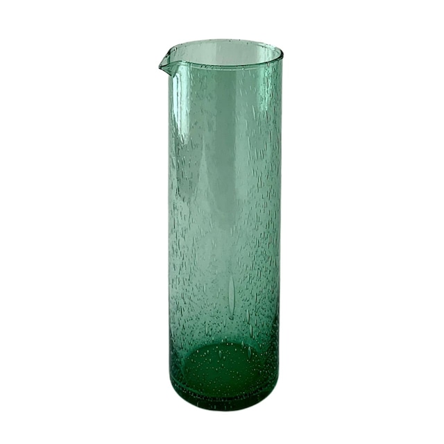 Bubble Glass Jug Green｜バブル ガラスジャグ グリーン