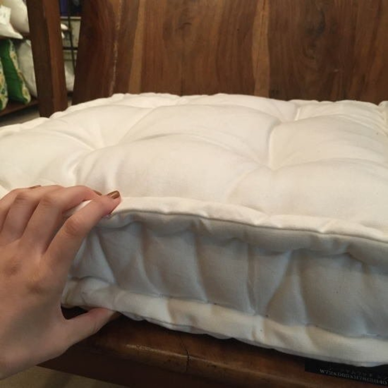 TOPANGA Homefurnishing　フロアキャンバスクッション　45×45cm