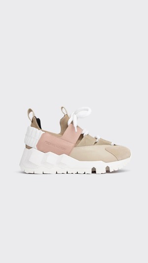 PIERRE HARDY -トレックコメット XL スニーカー- :MULTI OFF WHITE,