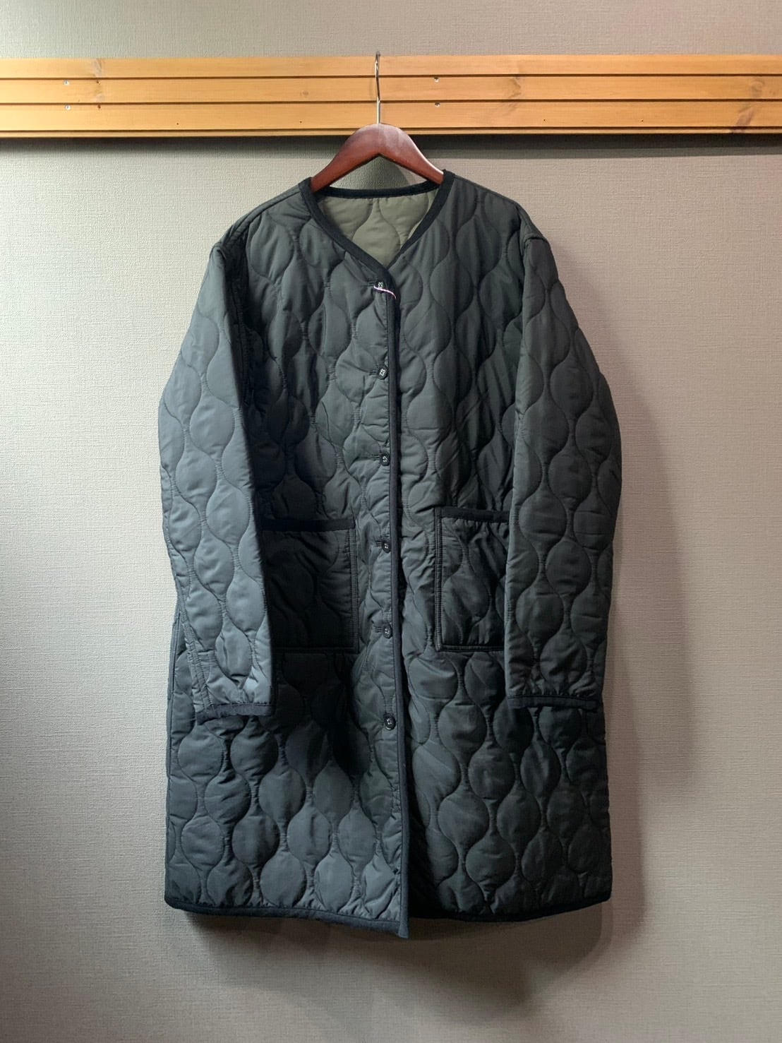 PONT DE CHALONS ポンデシャロン 洗えるキルティングリバーシブル