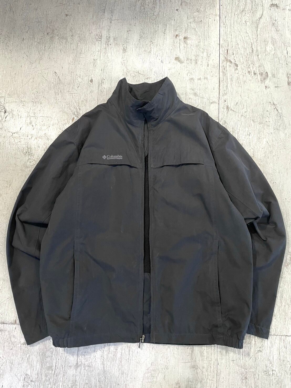 2000's Columbia stand collar blouson #H144