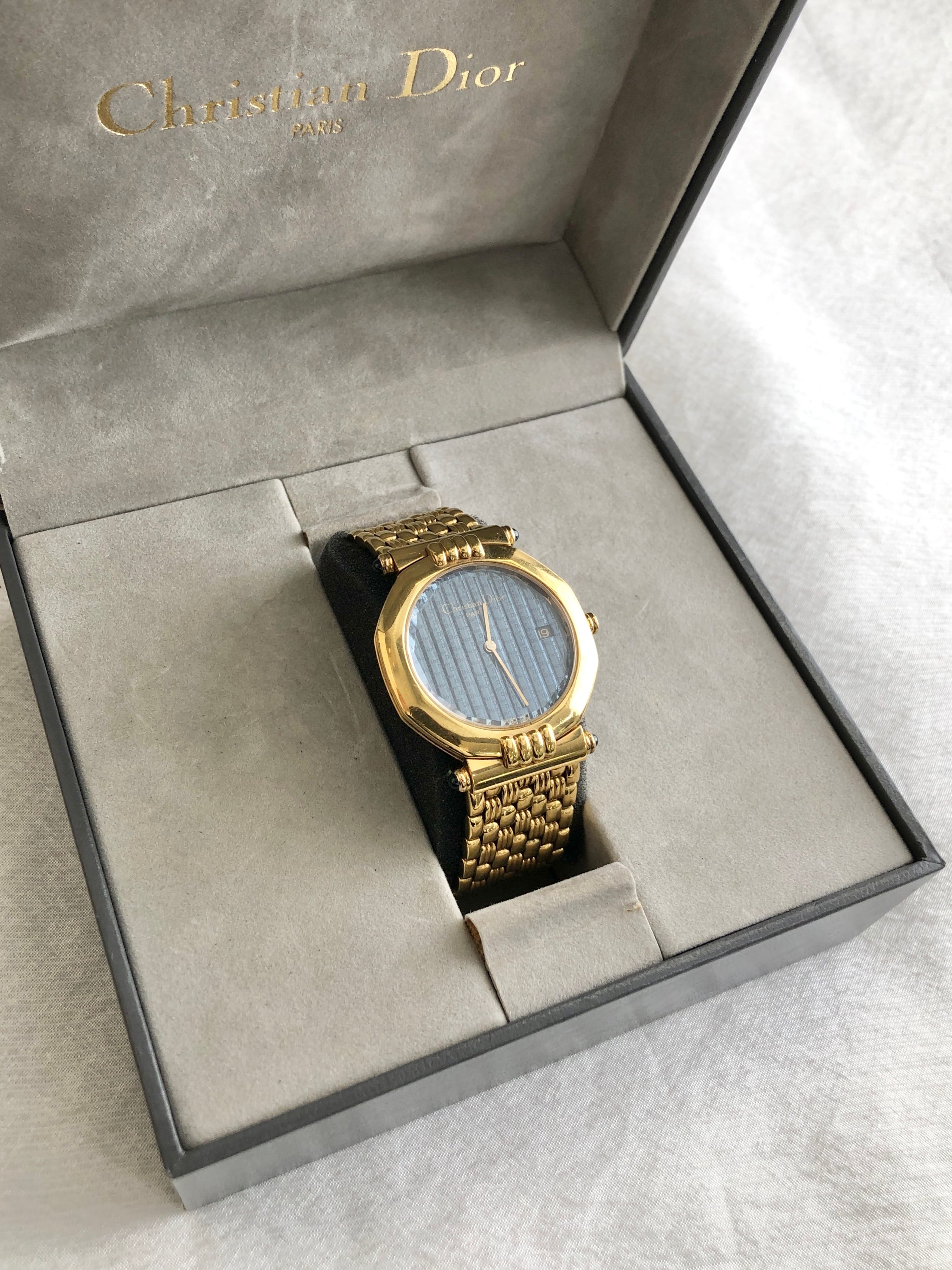 Christian Dior クリスチャン ディオール 腕時計 ゴールド ステンレス