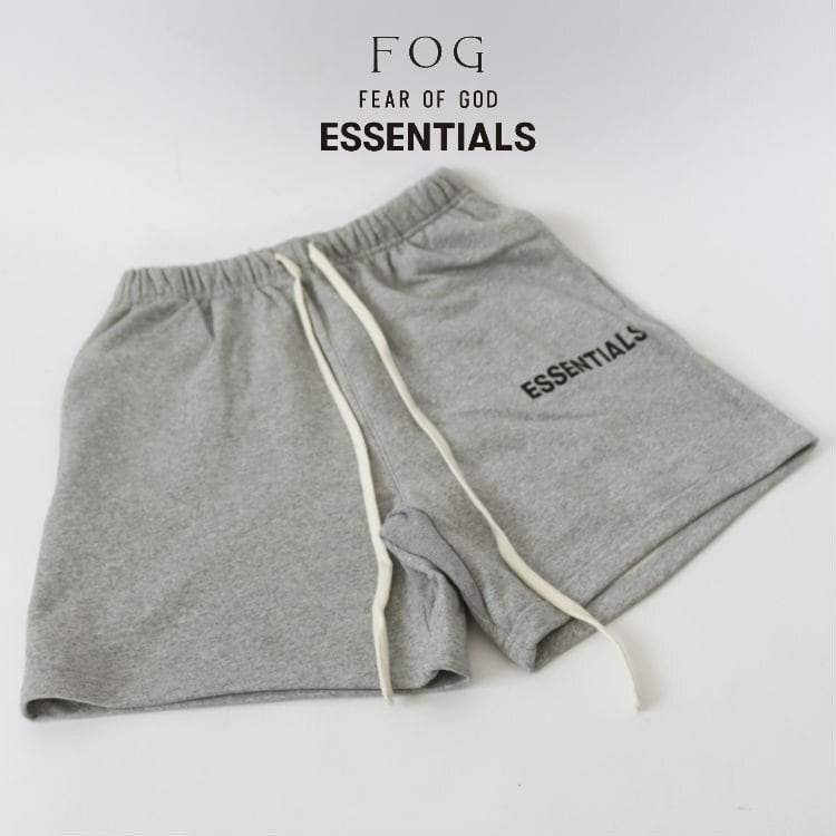 Fear of God ESSENTIALSロンT ショートパンツ セットアップ FEAR OF GOD ESSENTIALS ロンTシャツ ハーフパンツ セットアップ