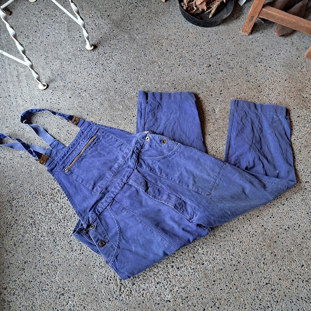 40's~50's LE MONT ST MICHEL オーバーオール used [404066]