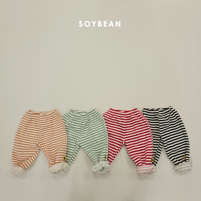 【取寄】soybean｜fleece stroll jogger｜裏起毛ストロールジョガー｜XS-JL｜kids&jr｜25 winter