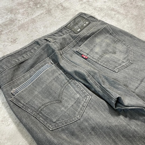 【W30 L30】 usa levi's 先染ブラック リーバイス 569 詳細写真16