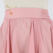 社交ダンス 衣装 スカート ピンク系 チャコット Chacott 練習 レッスン 淡い 透け感 シフォン 軽い 上品 かわいい 無地 シンプル 柔らかい生地 ダンス衣装 パーティー