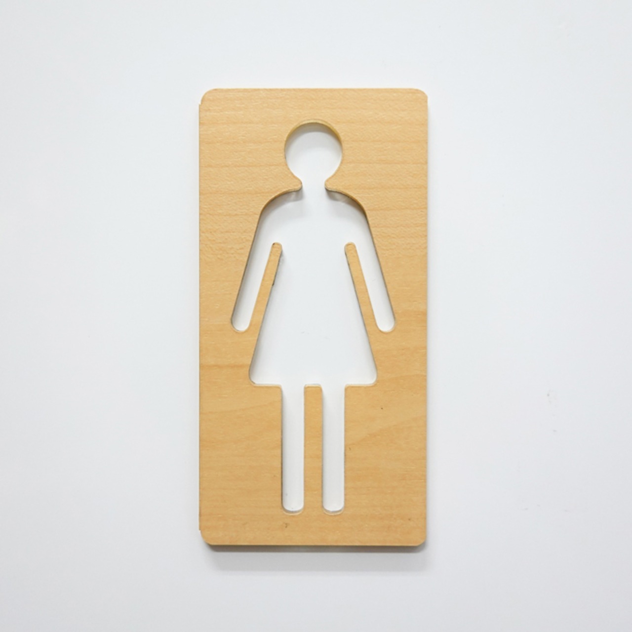 ツケレルン（ピクトサイン）軽量 アクリル 壁付け 看板 標識 （女子トイレサイン）kabe-0002 - 8