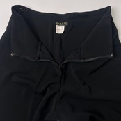 伊太利屋 イタリヤ 豪華ラインストーン デザイン スラックスパンツ 9A2/ブラック