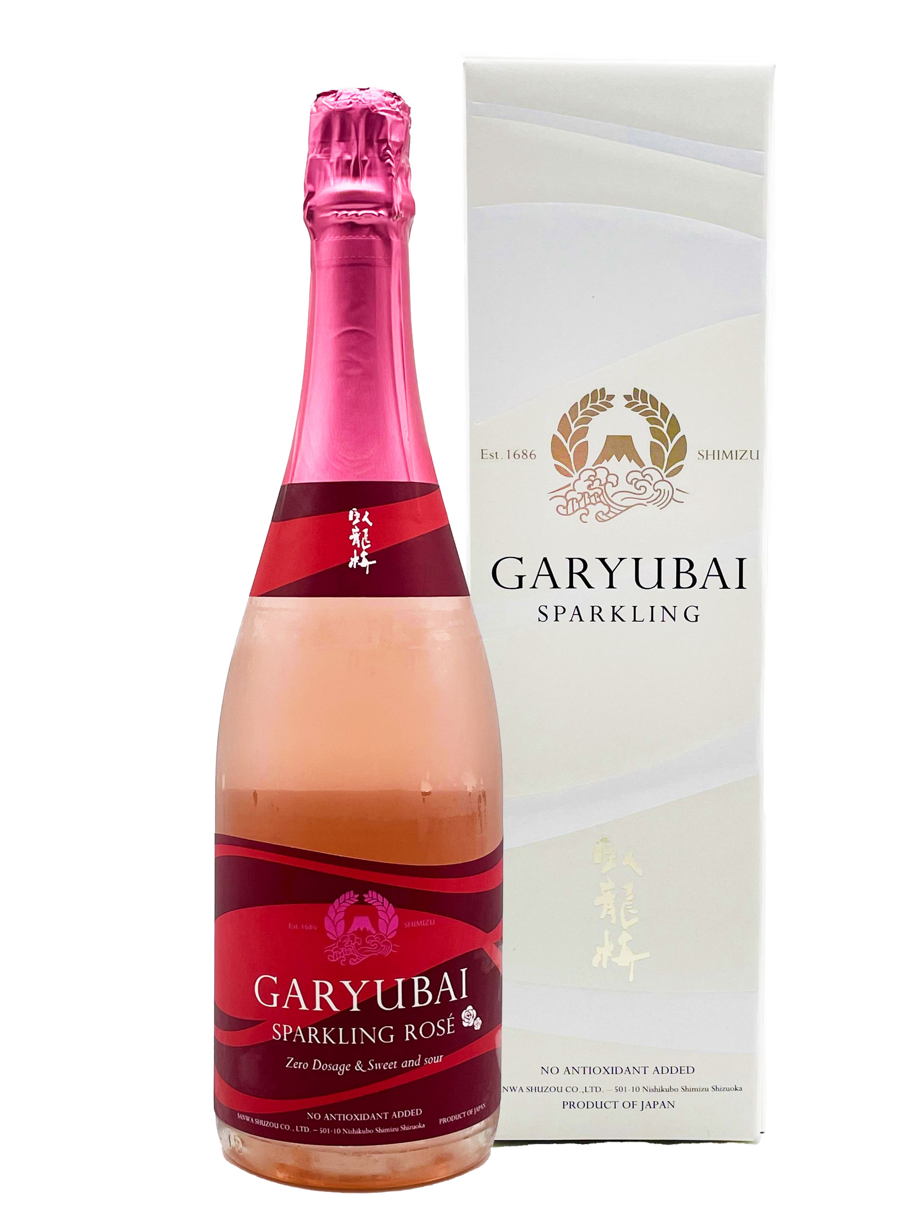 Garyubai Sparkling Rose 720ml<箱入り> | 【臥龍梅】三和酒造 Garyubai Sparkling Rose 720ml<箱入り> | 【臥龍梅】三和酒造
