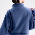 スフレ ジップ スウェット 2色展開 L1301