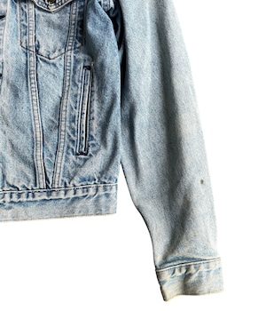 Vintage 80s re make denim jacket -LEVI'S / Led Zeppelin-