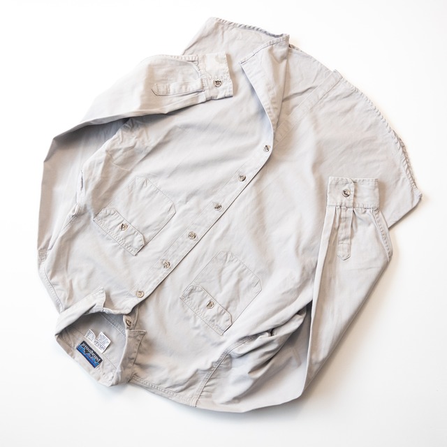 1990’s patagonia cotton canvas work shirt