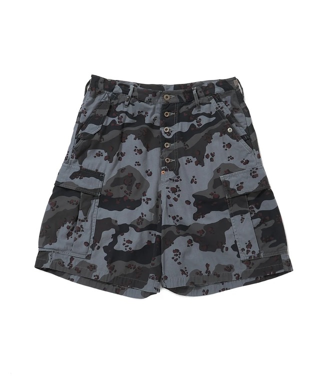 【SUGARHILL】CHOCOCHIP CAMO CARGO SHORTS