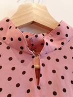 Dots pattern pleated Dress
