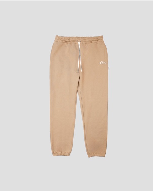 Spiral Logo Core French Terry Sweat Pants CAMEL