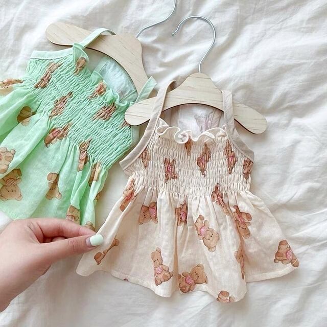 【即納】№T0086 くまたんキャミ