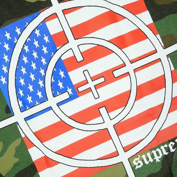 Size【L】 SUPREME シュプリーム 25FW Target Tee Woodland Camo T