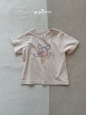 【即納】gogopicnic / floral tops