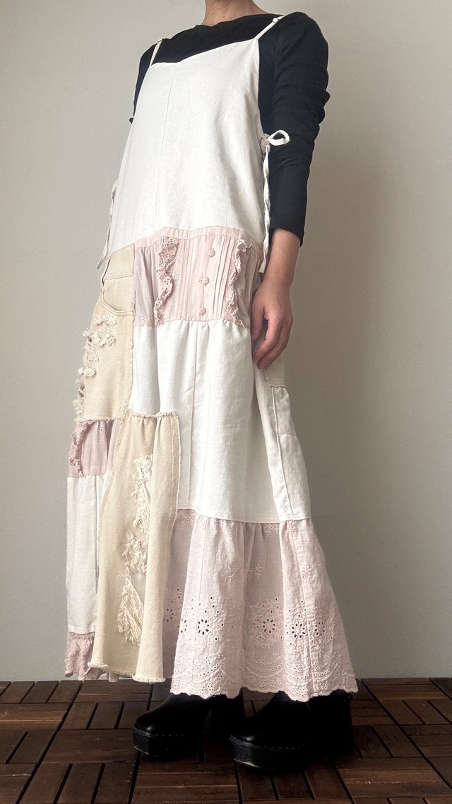 リメイク／フレア／ウエストゴム入り【一点モノ】