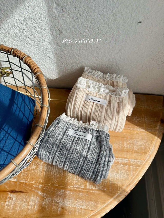 [即納]≪POISSON≫Rib Warmers 25