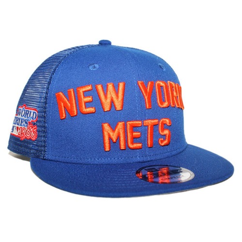 ニューエラ メッシュキャップ スナップバック 帽子 NEW ERA 9fifty メンズ レディース MLB ニューヨーク メッツ フリーサイズ WS950A-AP60308588