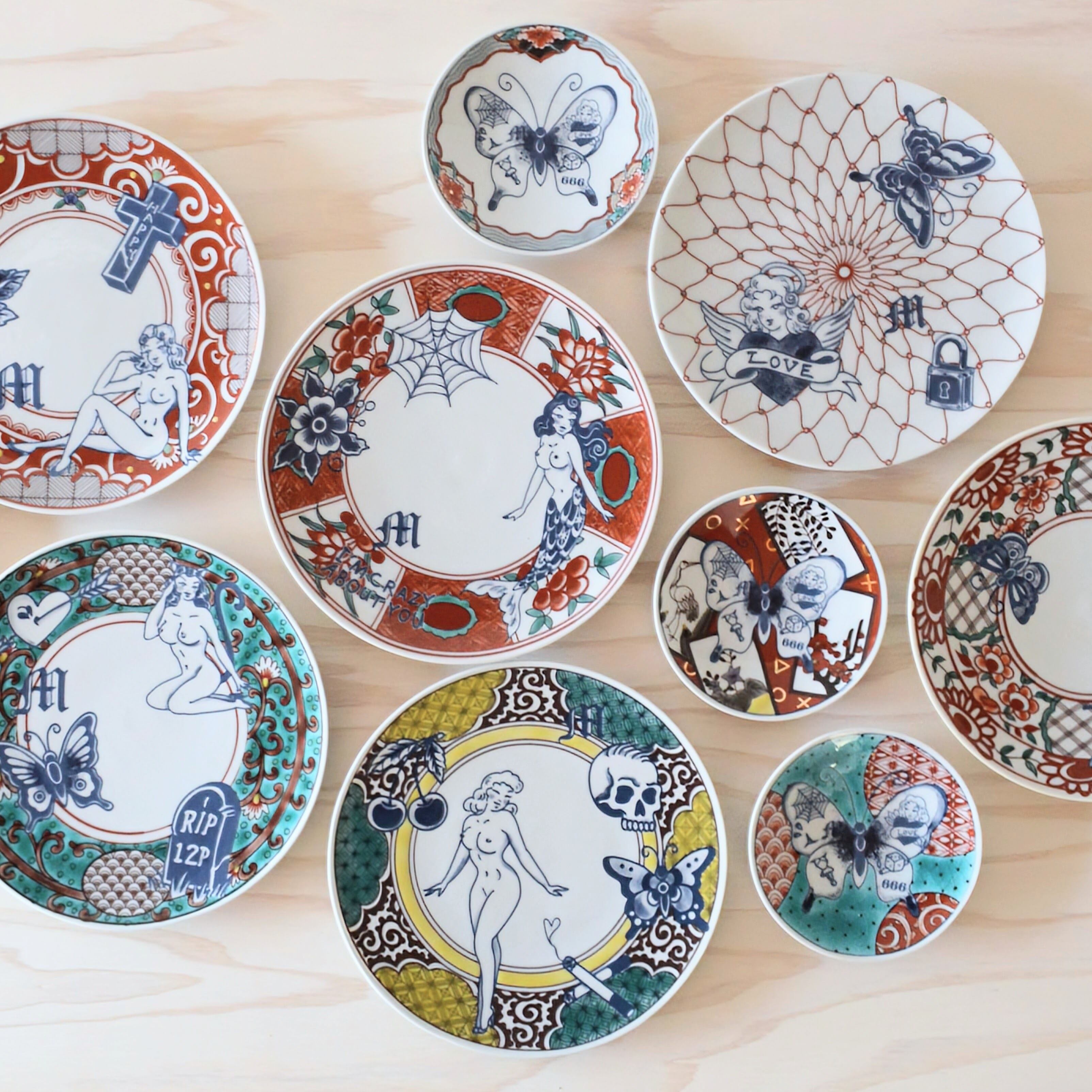 RESTOCK】MIZUKI KUTANI / TATTOO Plate 3寸 #6 | MA STORE