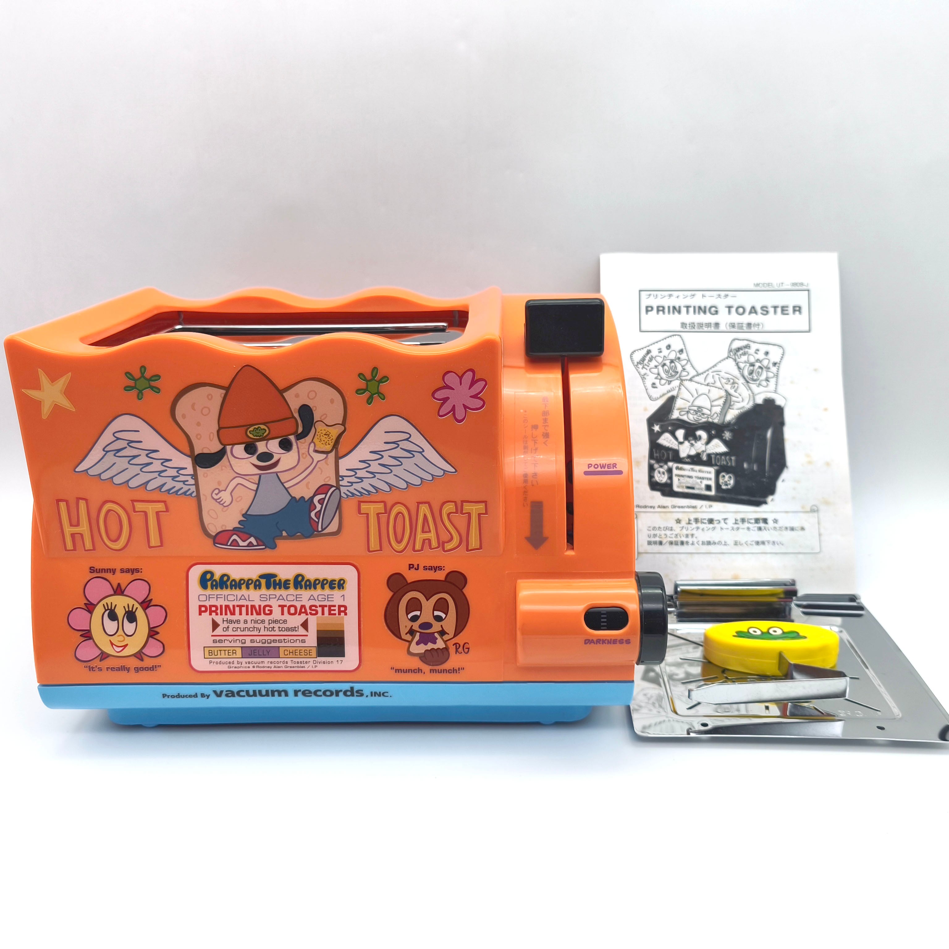 パラッパラッパー トースター Official Parappa the Rapper Toaster・パラッパラッパー・トースター
