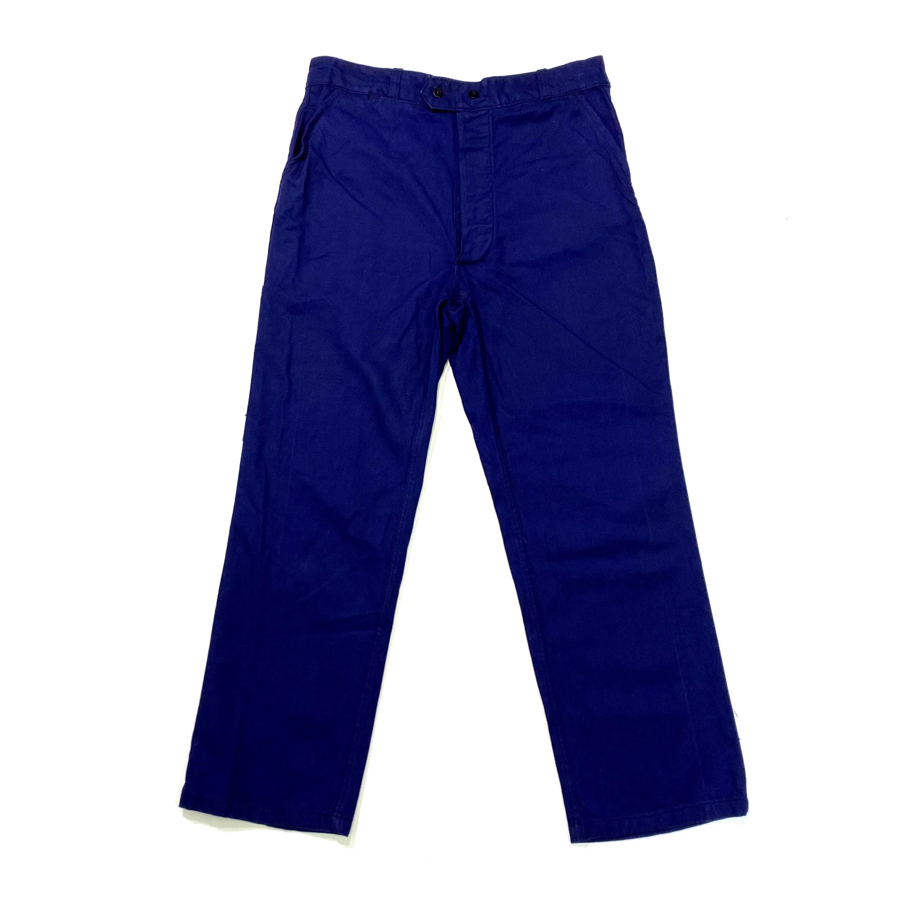 60〜70年代 AU MOLINEL フレンチワーク ユーロワークパンツ メンズW34 