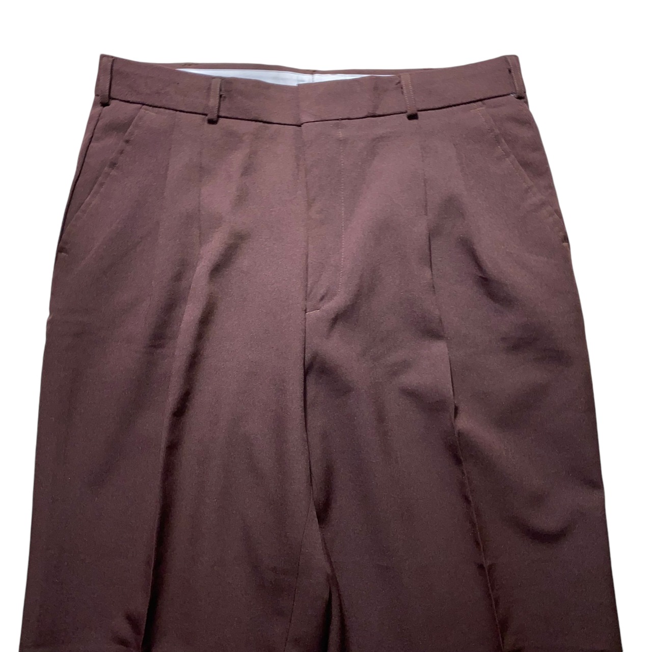 switching design open collar shirt set-up