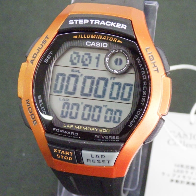 Orangeさまご確認用！ カシオ スポーツギア WS-2000H-4AJH オレンジ 歩数計測 デジタル 10