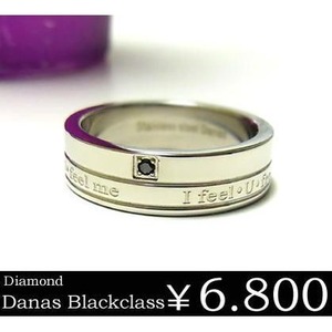 【年始セール】天然ブラックダイヤモンドリング/bdrss276