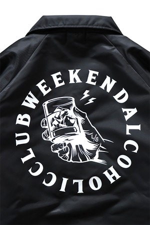 SLINK(スリンク) "WEEKEND ALCOHOLIC CLUB Boa Coach Jacket"(NVY)