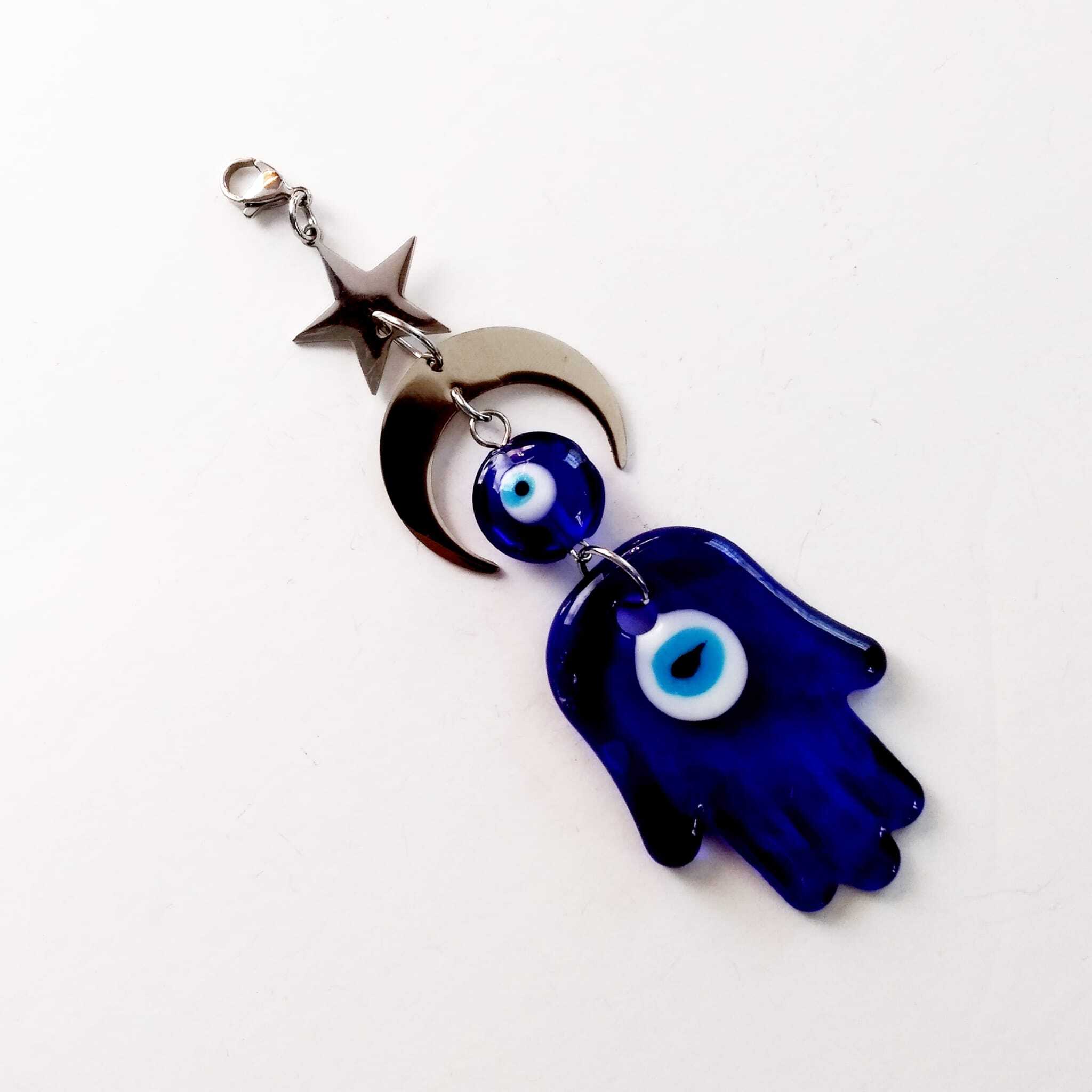 ハンド 手 花柄 オブジェ 置物 ビンテージ レア ドット ジュエリー