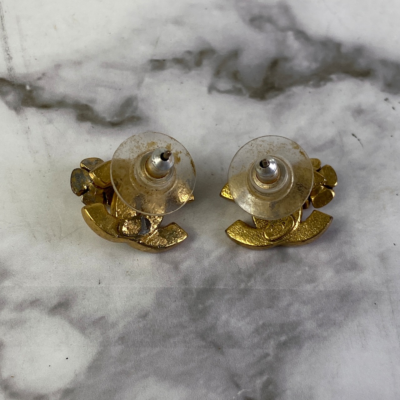 【最終処分SALE】CHANEL シャネル ココマーク フラワー ピアスマルチカラー A-6332